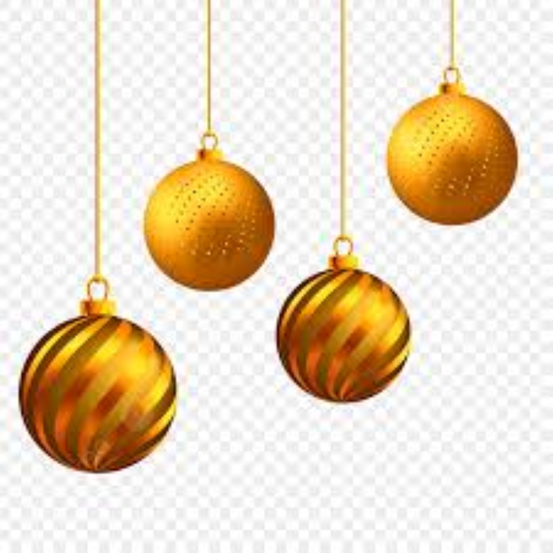 CHRISTMAS BALL 6PCS IN TUBE PRINTED 4716